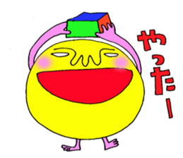 I am moon. sticker #2393078