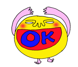 I am moon. sticker #2393080