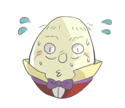 Humpty Dumpty's father sticker #2393103