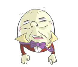 Humpty Dumpty's father sticker #2393117