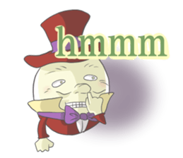 Humpty Dumpty's father sticker #2393130