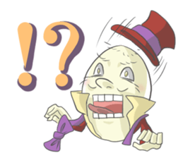 Humpty Dumpty's father sticker #2393132