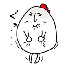 Egg Man!! sticker #2393149