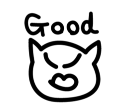 Angry Face 1 sticker #2393308