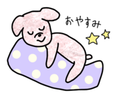 Dogs who speak the language of human sticker #2393473