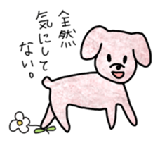 Dogs who speak the language of human sticker #2393479