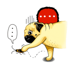 Pugky & Doll sticker #2393498