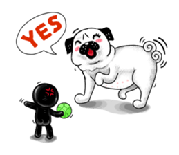 Pugky & Doll sticker #2393500