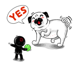 Pugky & Doll sticker #2393500