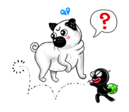Pugky & Doll sticker #2393501