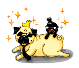 Pugky & Doll sticker #2393502