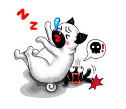 Pugky & Doll sticker #2393505