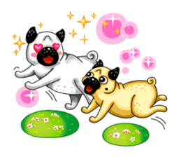 Pugky & Doll sticker #2393506
