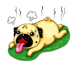 Pugky & Doll sticker #2393509