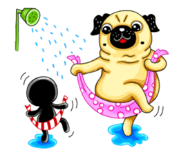 Pugky & Doll sticker #2393510