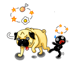 Pugky & Doll sticker #2393515