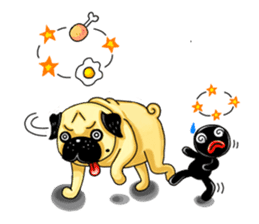 Pugky & Doll sticker #2393515
