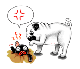 Pugky & Doll sticker #2393520
