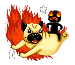 Pugky & Doll sticker #2393522