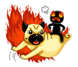 Pugky & Doll sticker #2393522
