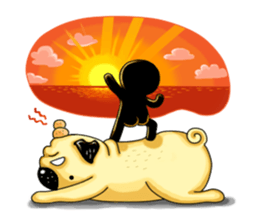 Pugky & Doll sticker #2393523