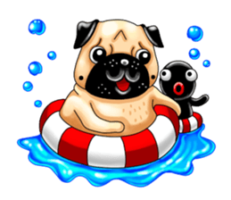 Pugky & Doll sticker #2393525