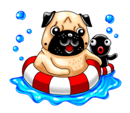 Pugky & Doll sticker #2393525