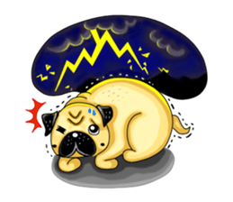 Pugky & Doll sticker #2393528