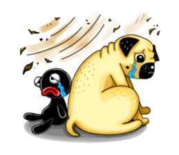 Pugky & Doll sticker #2393531