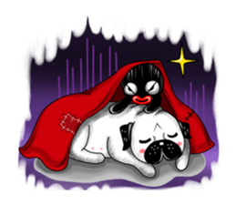 Pugky & Doll sticker #2393533