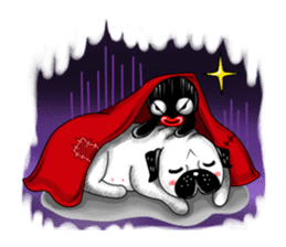 Pugky & Doll sticker #2393533