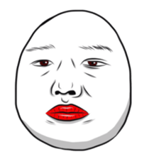 Many faces sticker #2393844