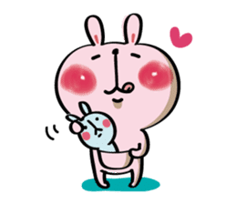 The series of Rabitan's love. sticker #2393944