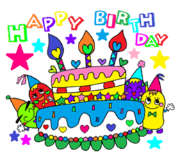 COLORFUL"JELLY BEANS" sticker #2394310