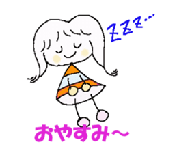 Words of the pretty girl. sticker #2394827