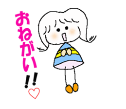 Words of the pretty girl. sticker #2394829