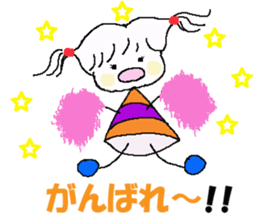 Words of the pretty girl. sticker #2394830