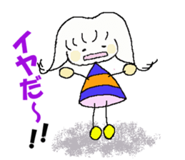 Words of the pretty girl. sticker #2394847