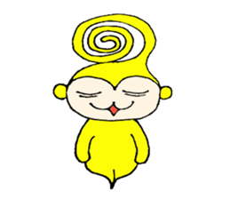 TWIRL MONKEY MICHAEL sticker #2395024