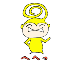TWIRL MONKEY MICHAEL sticker #2395028