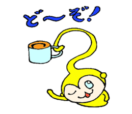 TWIRL MONKEY MICHAEL sticker #2395029