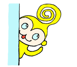 TWIRL MONKEY MICHAEL sticker #2395048