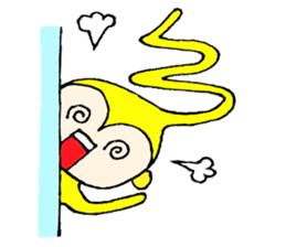 TWIRL MONKEY MICHAEL sticker #2395049