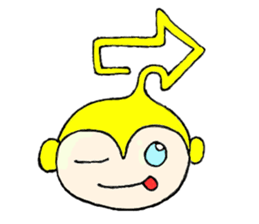 TWIRL MONKEY MICHAEL sticker #2395054