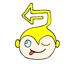 TWIRL MONKEY MICHAEL sticker #2395055