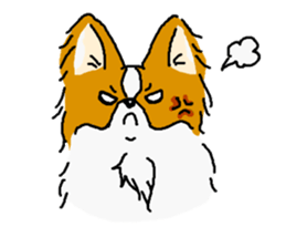 Pretty Papillon sticker #2395146