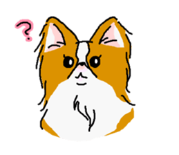 Pretty Papillon sticker #2395151