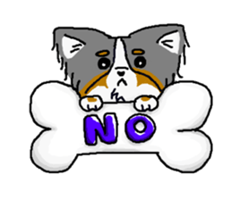 Pretty Papillon sticker #2395165