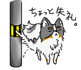 Pretty Papillon sticker #2395173