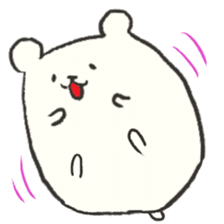 Cute hamsters sticker #2395426